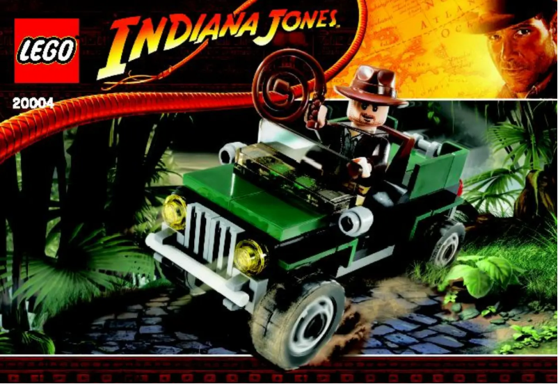 Page 1 de la notice Manuel utilisateur Lego Brickmaster - Indiana Jones