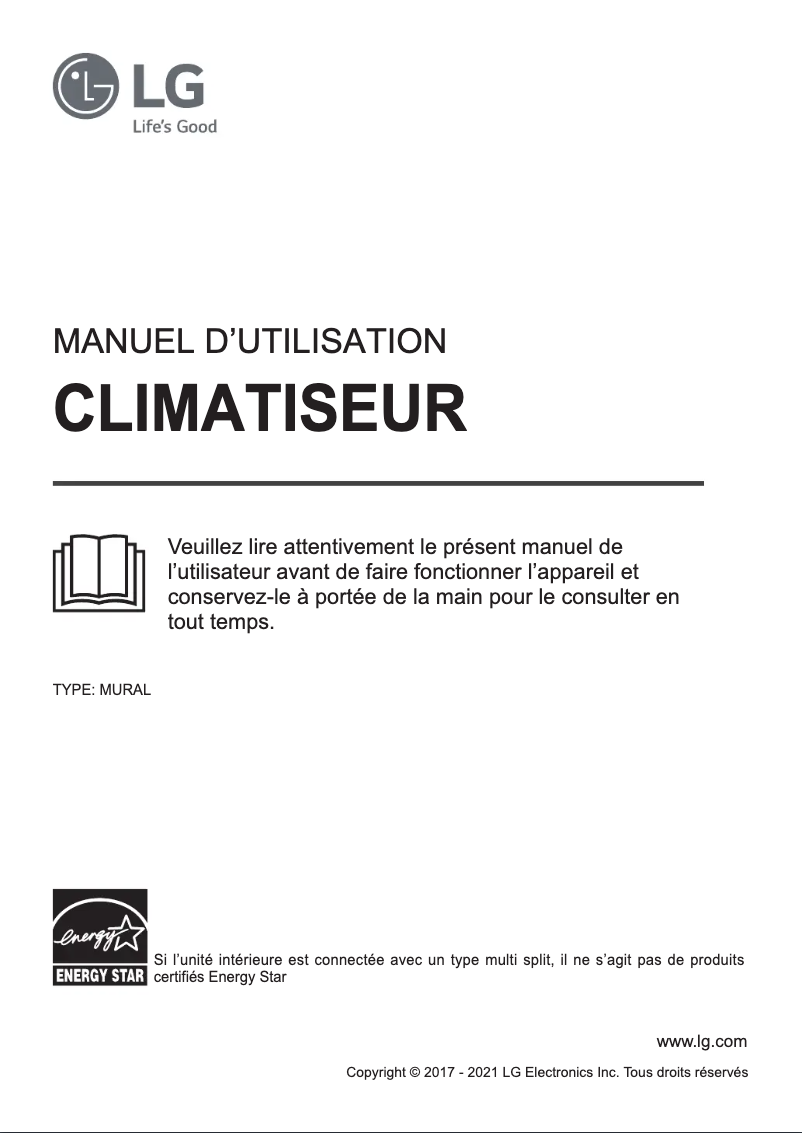 Image de la première page du manuel de l'appareil LAN150HYV2