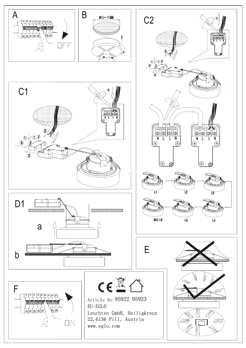 Image de la première page du manuel de l'appareil Pineda 1