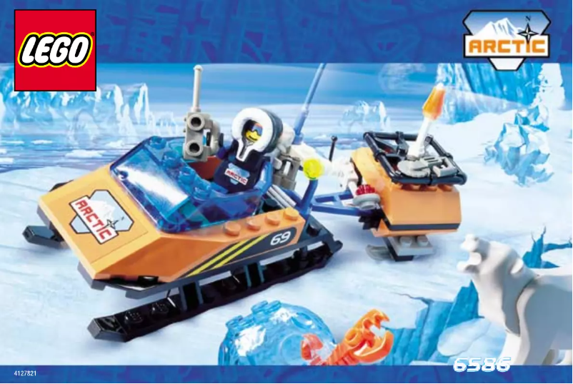 Page 1 de la notice Manuel utilisateur Lego Arctic 6569