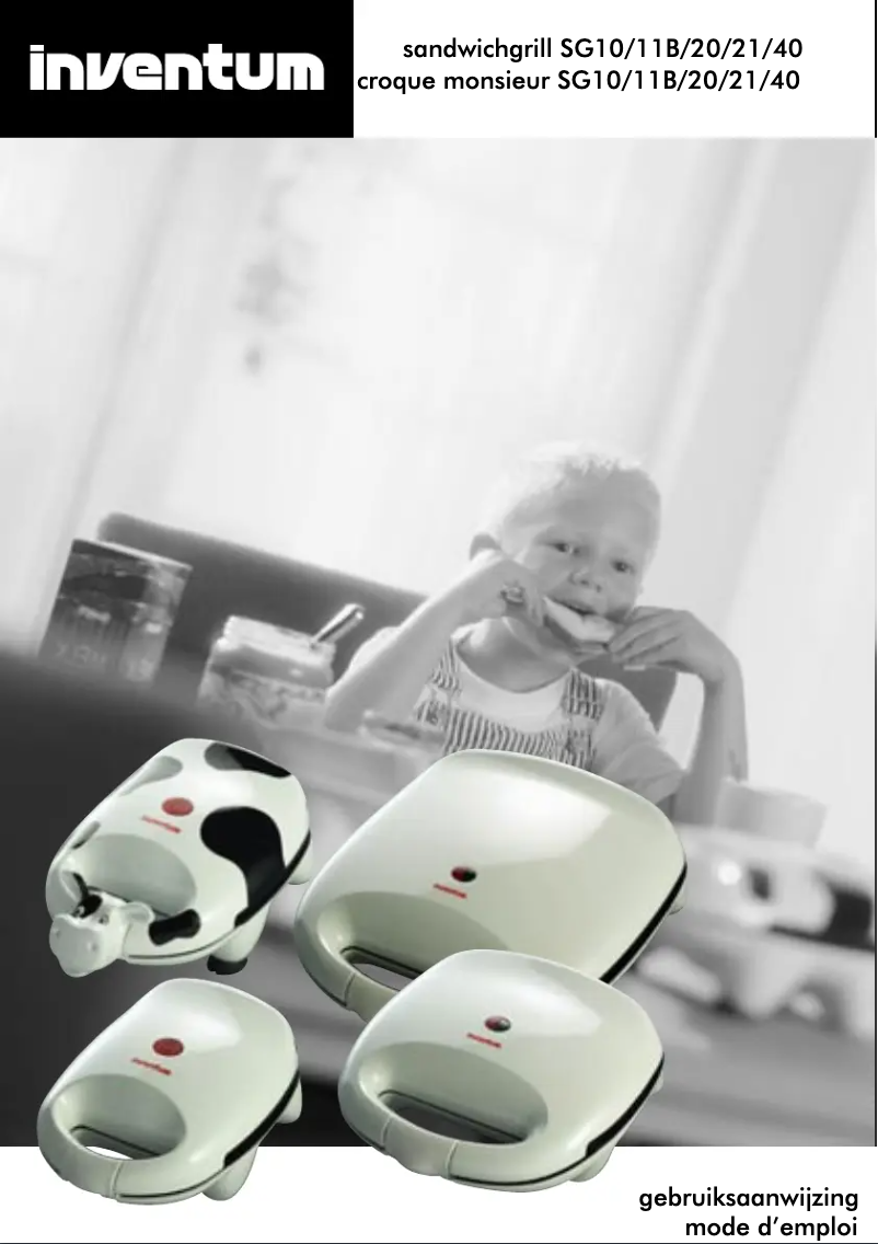 Page 1 de la notice Manuel utilisateur Inventum SG11B