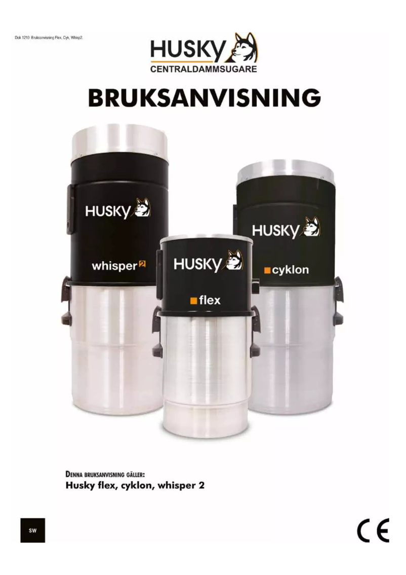 Page 1 de la notice Manuel utilisateur Husky Cyklon