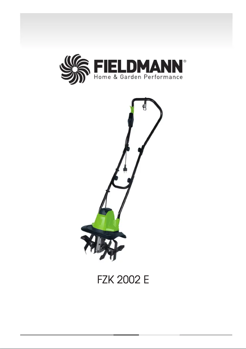 Page 1 de la notice Manuel utilisateur Fieldmann FZK 2002-E