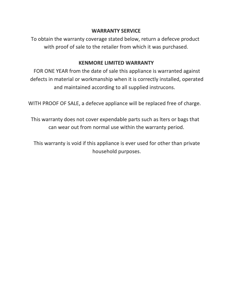 Image de la première page du manuel de l'appareil NY15ER-7