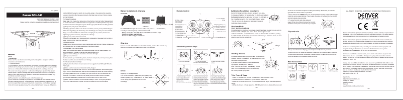 Image de la première page du manuel de l'appareil DCH-340