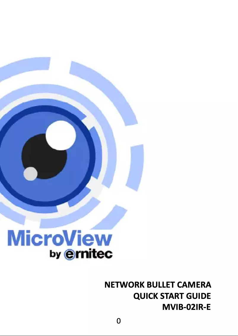 Page 1 de la notice Manuel utilisateur MicroView MVIB-02IR-E