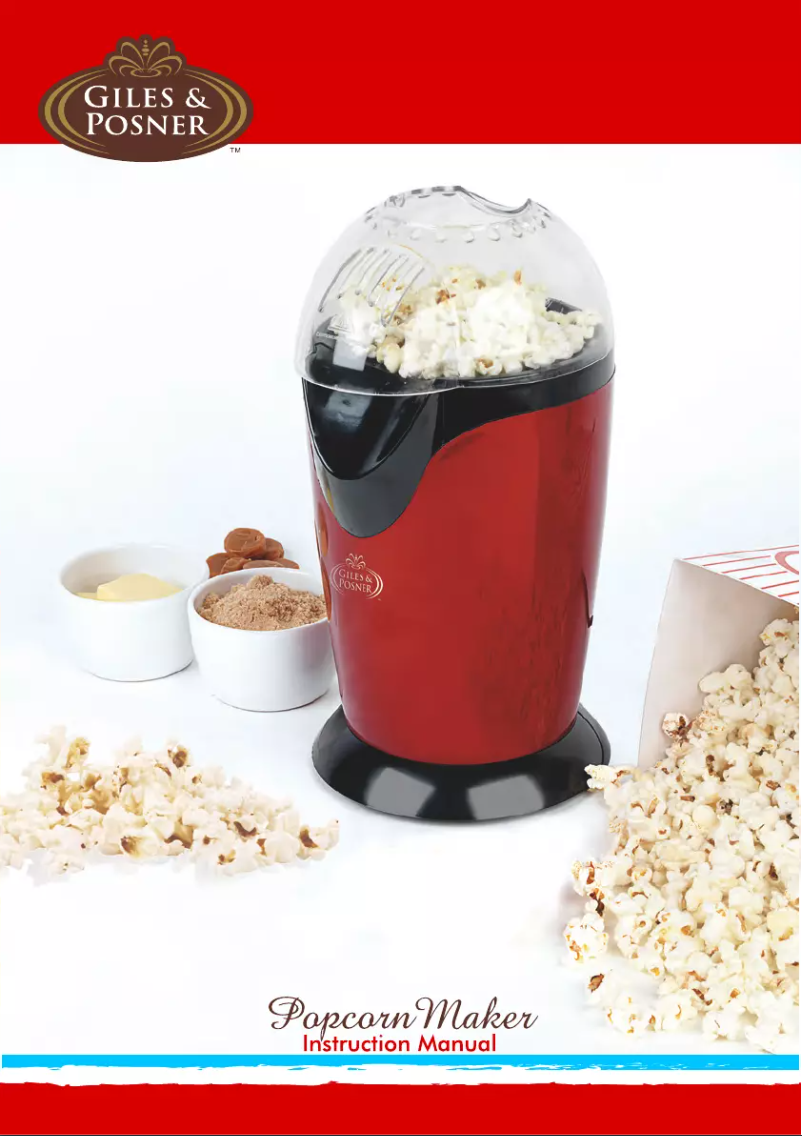 Page 1 de la notice Manuel utilisateur Giles & Posner EK1524