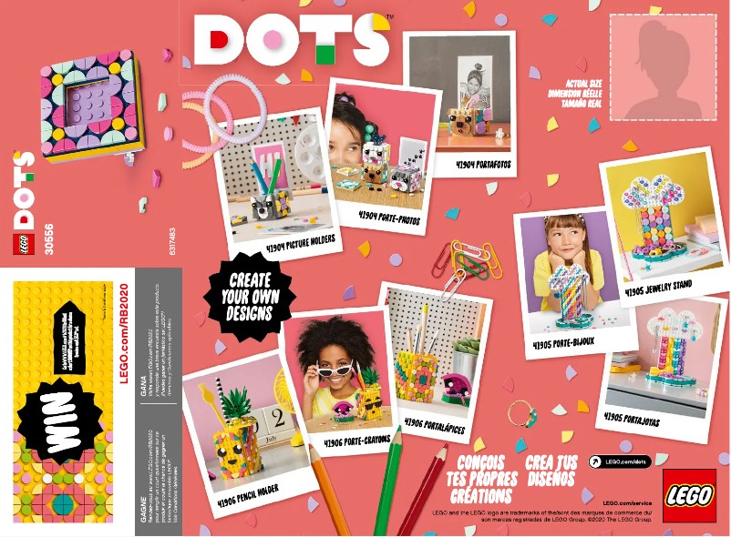 Image de la première page du manuel de l'appareil Dots 30556