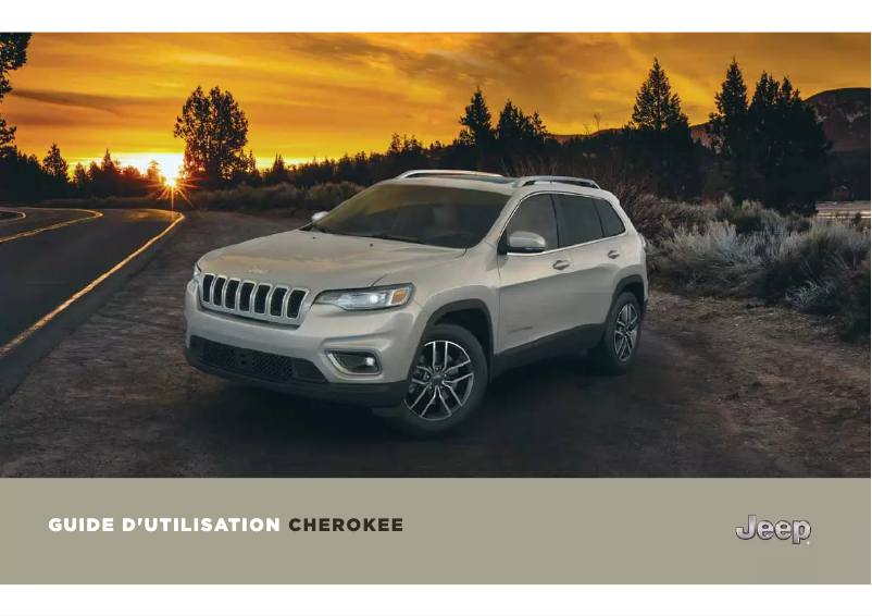 Page 1 de la notice Manuel utilisateur Jeep Cherokee (2019)