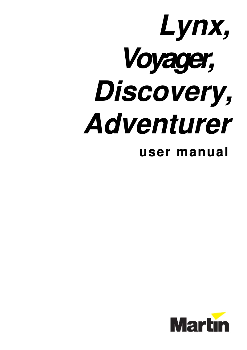 Image de la première page du manuel de l'appareil Voyager