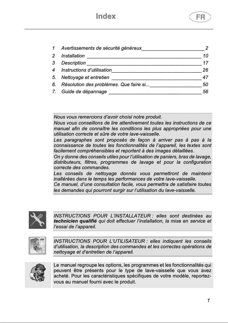 Page n°1 - Mode d'emploi Smeg STL67120