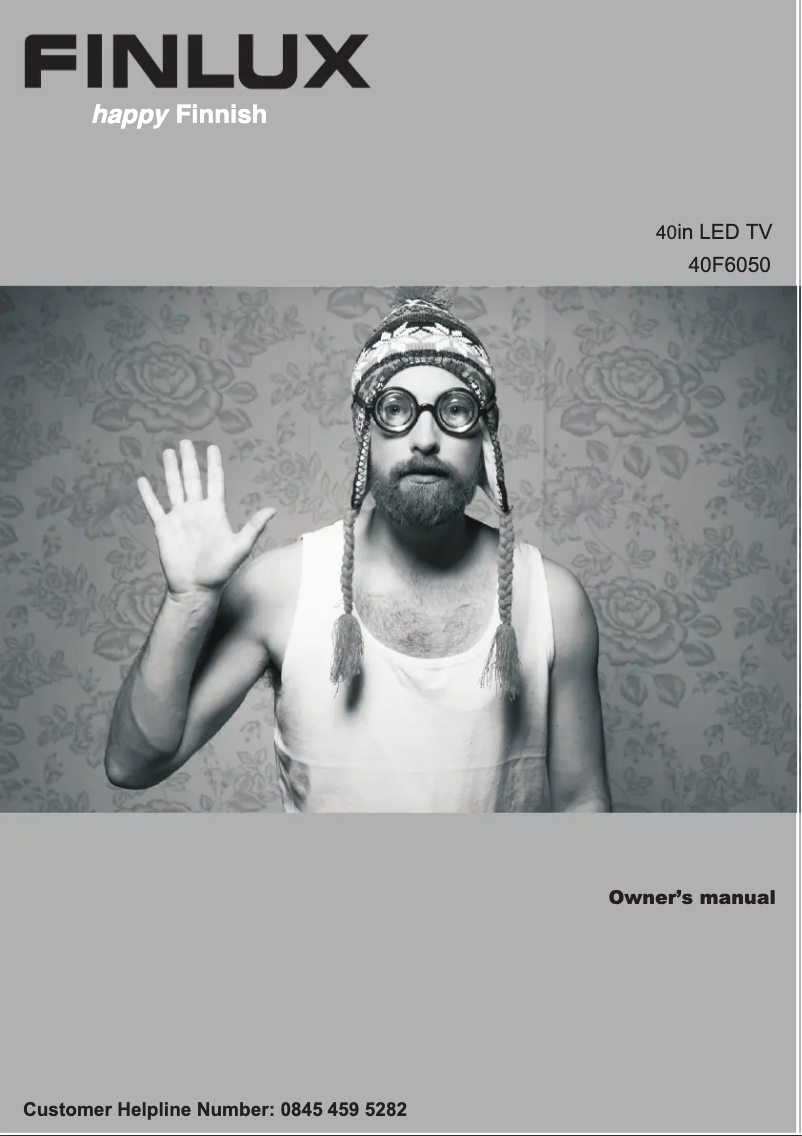 Page 1 de la notice Manuel utilisateur Finlux 40F6050
