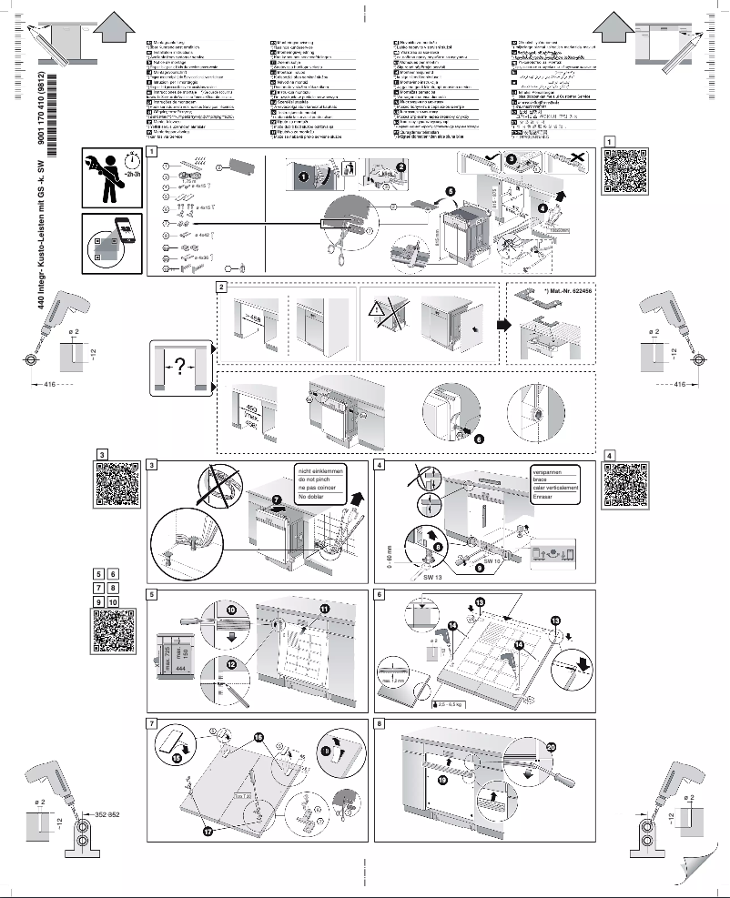 Page 1 de la notice Guide d'installation Constructa CP4A54J5
