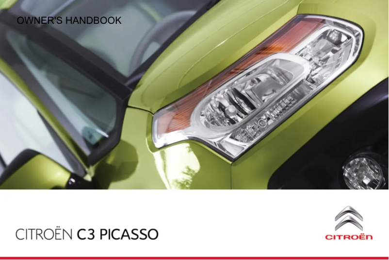 Página 1 del manual Manual de usuario Citroën C3 Picasso (2010)