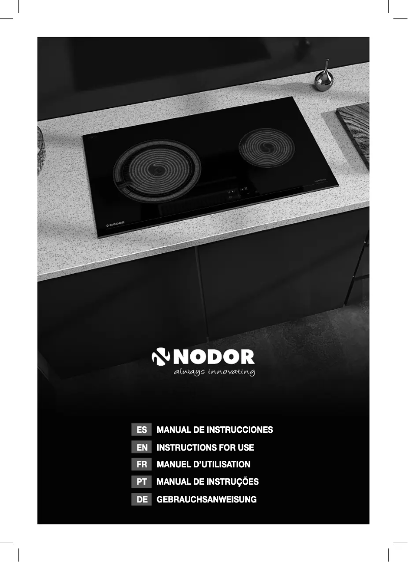 Page 1 of the manual User Manual Nodor NorCook VH N7502