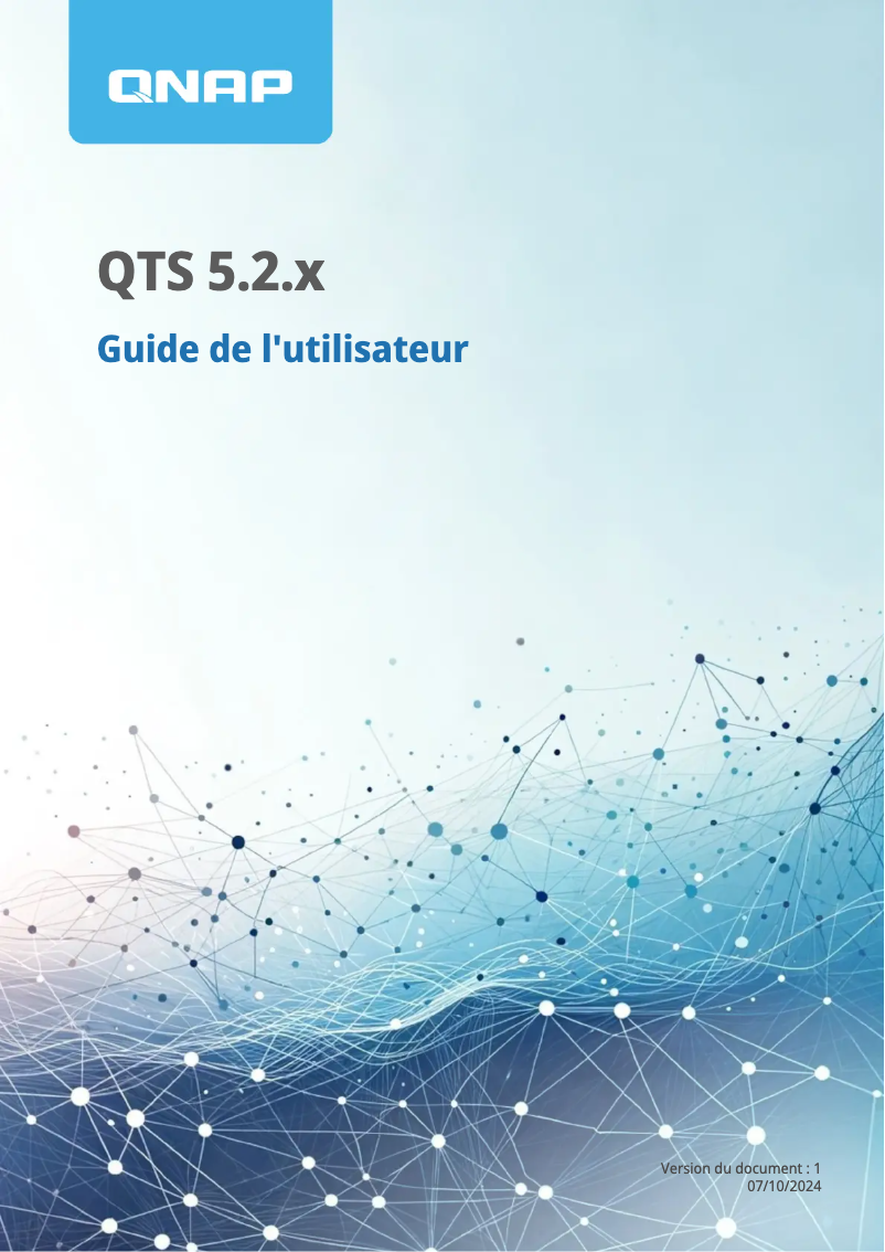 Page n°1 - Manuel utilisateur QNAP TS-351