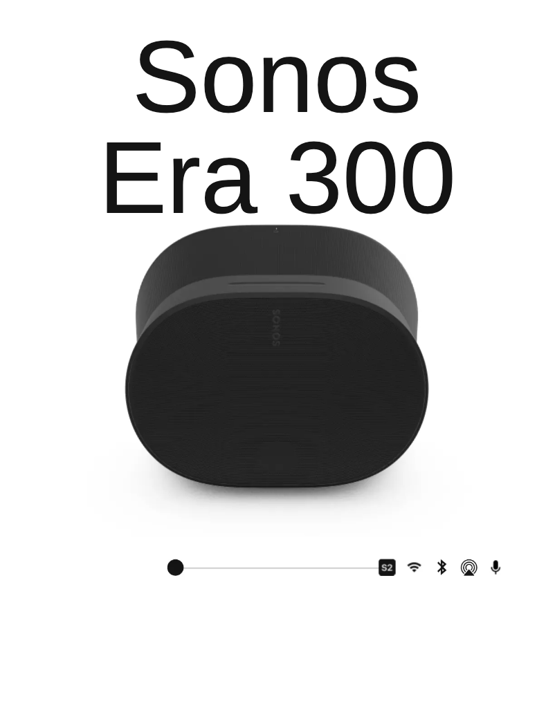 Page n°1 - Manuel utilisateur Sonos Era 300