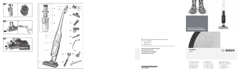 Image de la première page du manuel de l'appareil Athlet BBH65PETGB