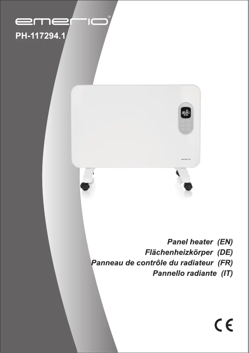 Página 1 del manual Manual de usuario Emerio PH-117294