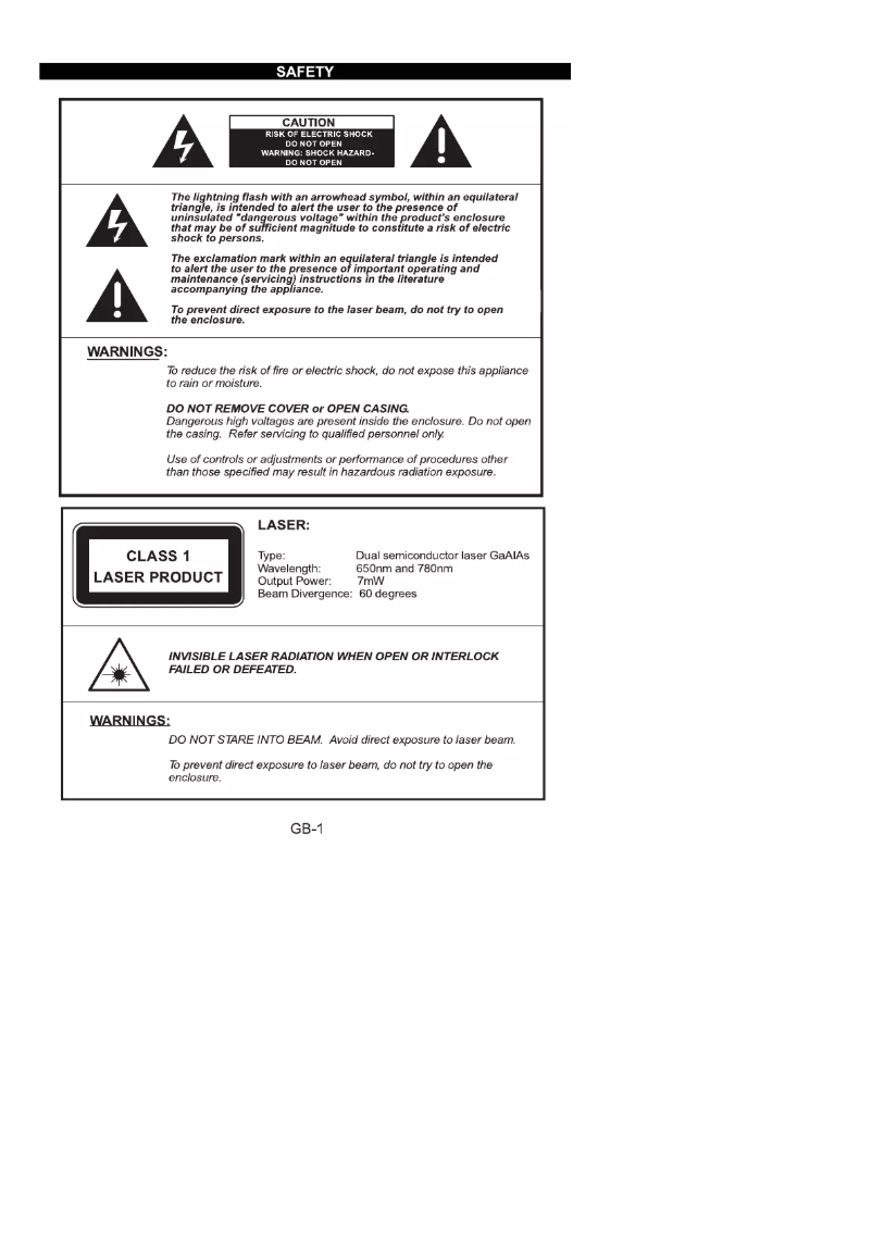 Page 1 de la notice Manuel utilisateur Scott DVX 620 HDK Jacks