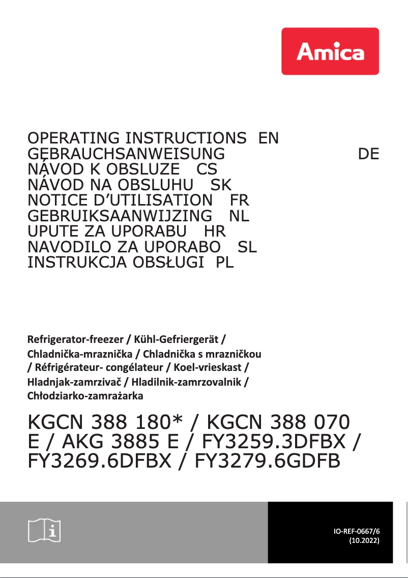 Image de la première page du manuel de l'appareil FY3279.6GDFB