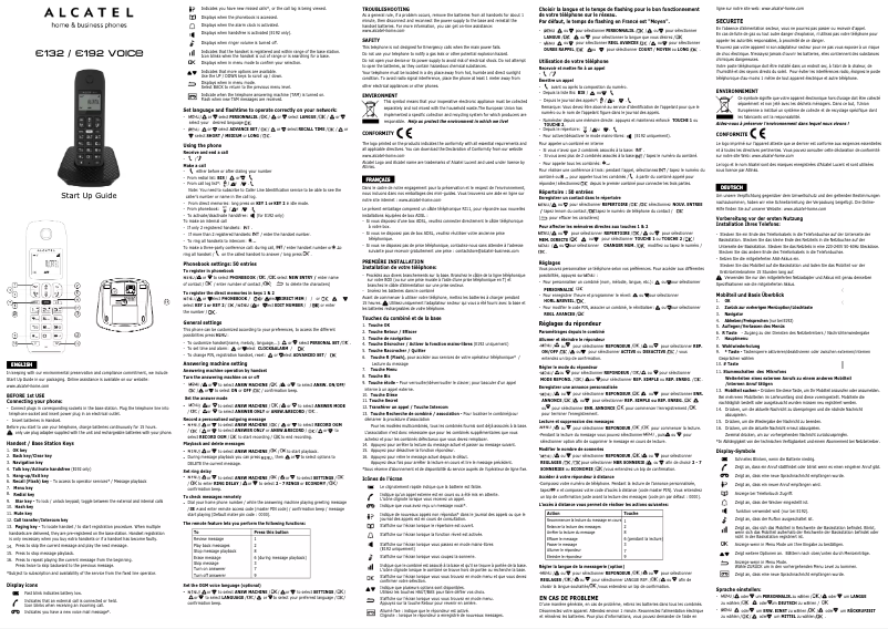 Image de la première page du manuel de l'appareil E192