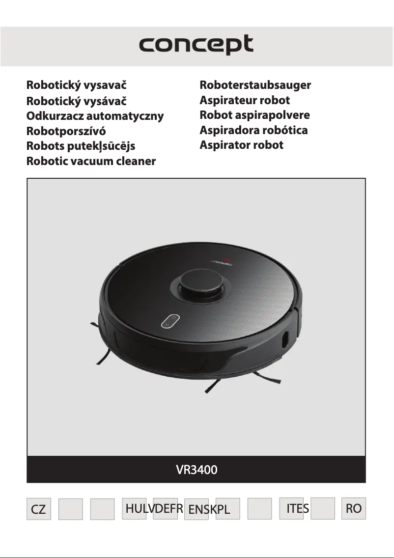 Page n°1 - Manuel utilisateur Concept Real Force VR3400
