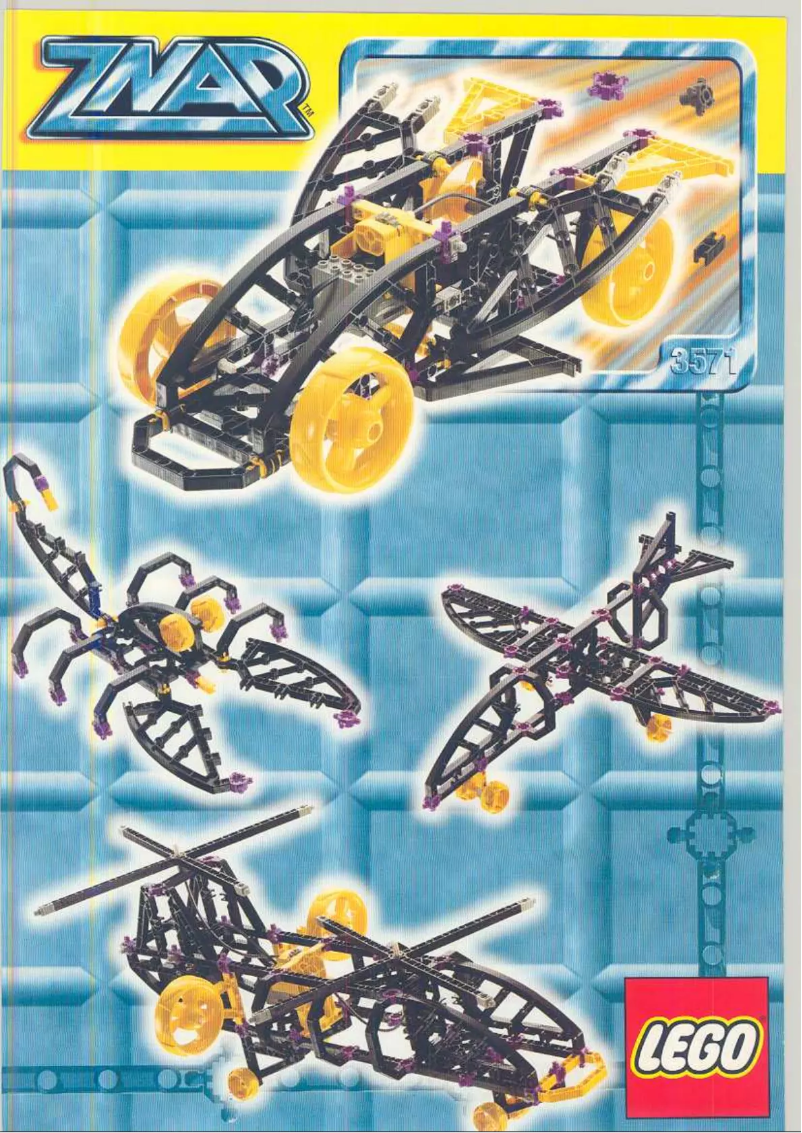 Page n°1 - Manuel utilisateur Lego Znap 3571