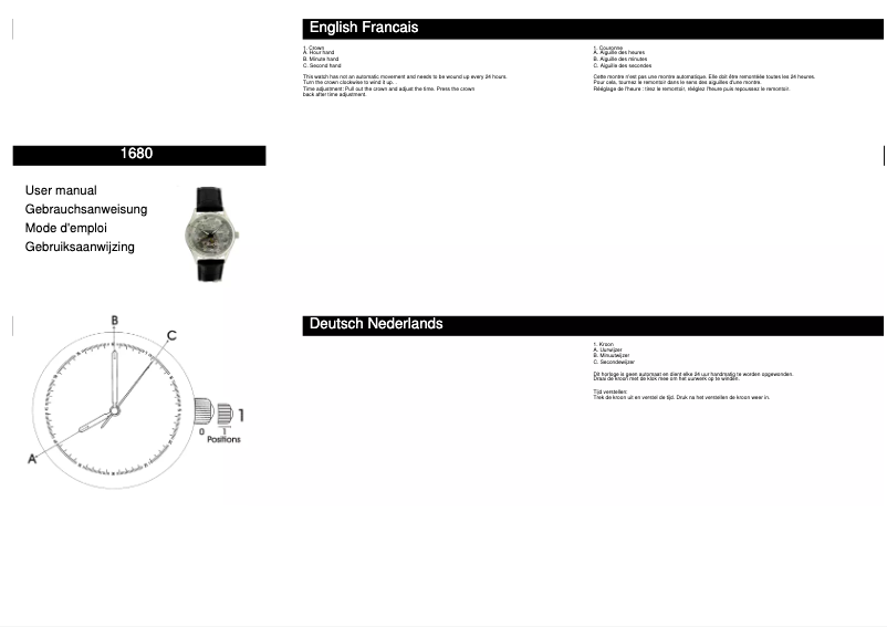 Página 1 del manual Manual de usuario Davis Logan 1680