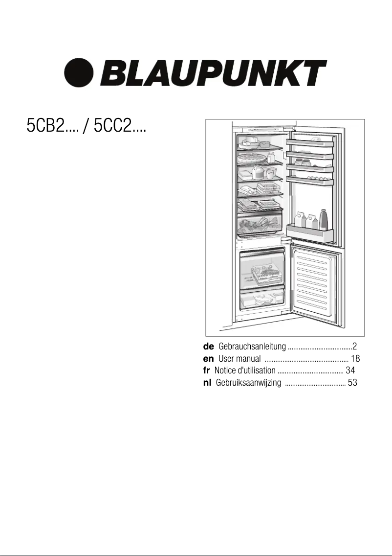 Page 1 de la notice Mode d'emploi Blaupunkt 5CC 28730