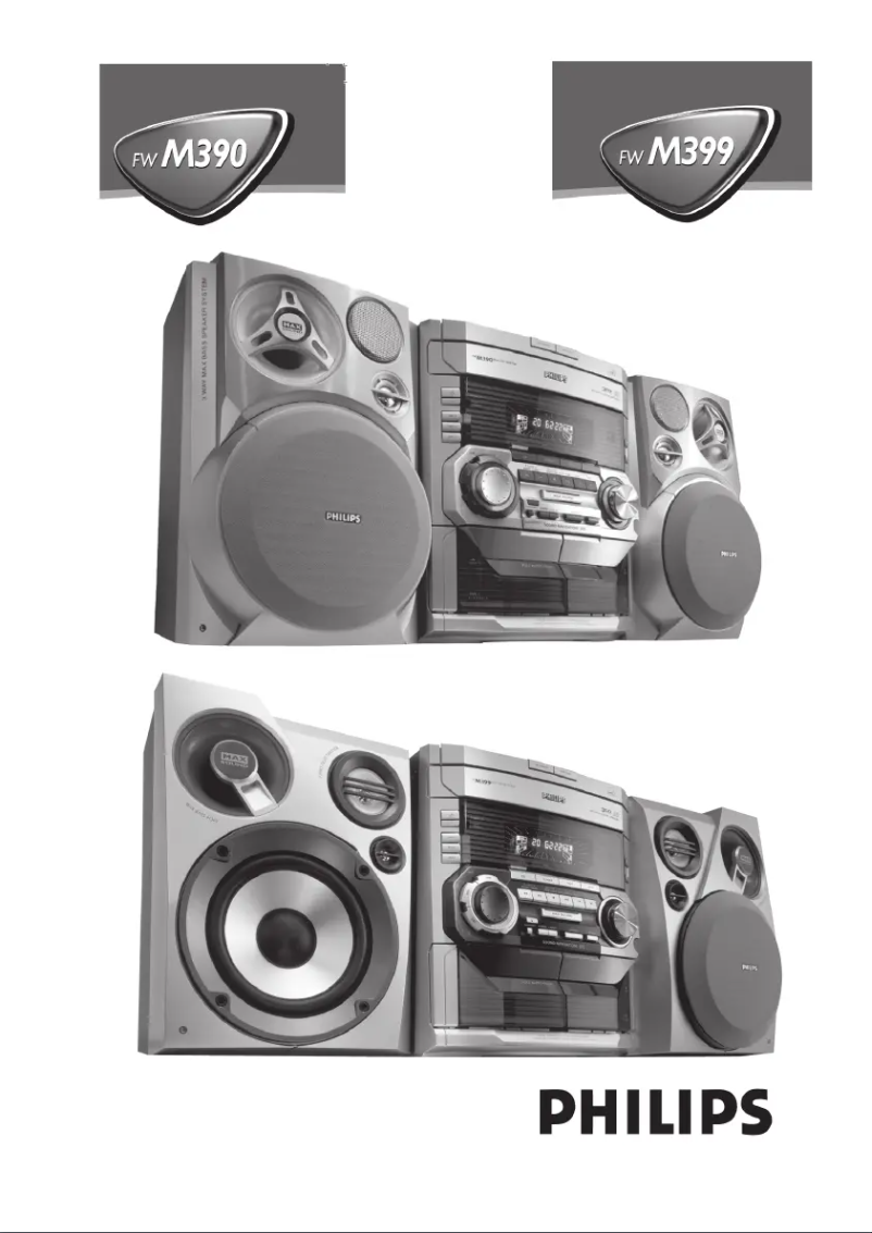 Imagen de la primera página del manual del dispositivo FWM399