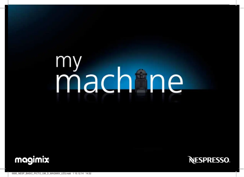 Página 1 del manual Manual de usuario Magimix Nespresso Inissia + Aeroccino