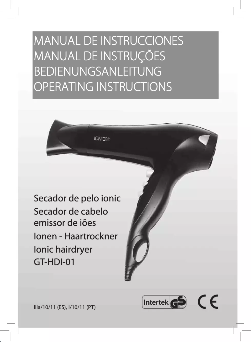 Page 1 de la notice Manuel utilisateur Aldi GT-HDI-01