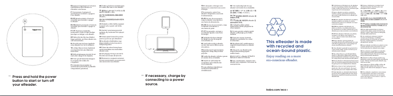 Image de la première page du manuel de l'appareil Clara BW