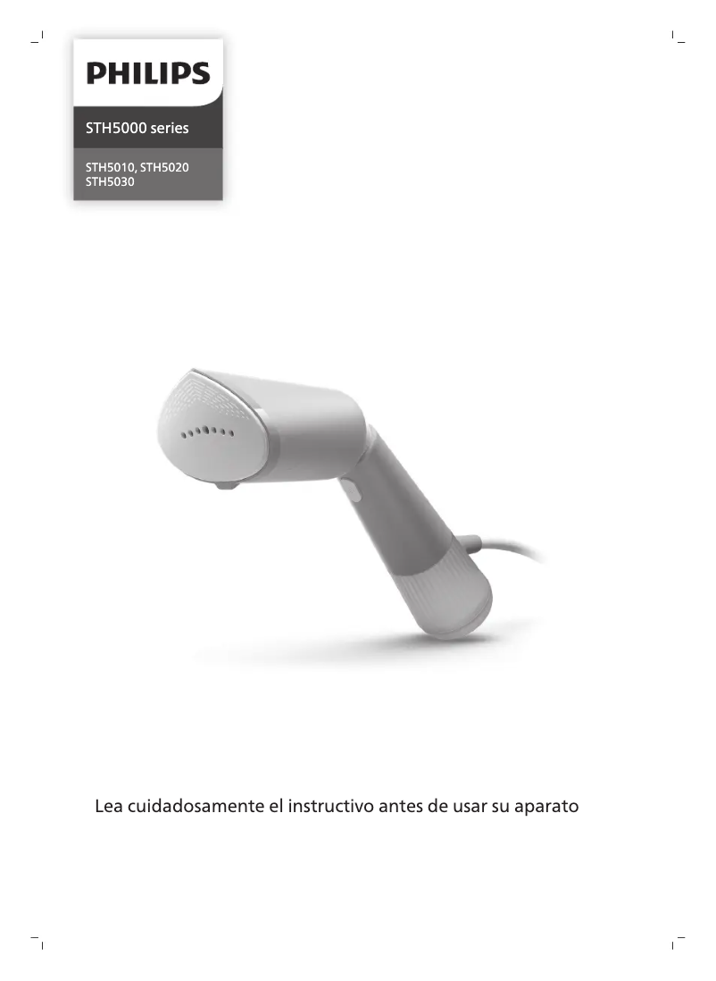 Image de la première page du manuel de l'appareil STH5010