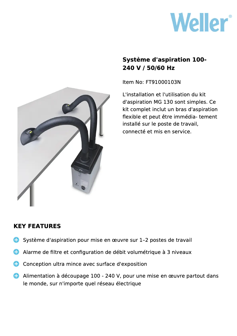 Image de la première page du manuel de l'appareil MG130