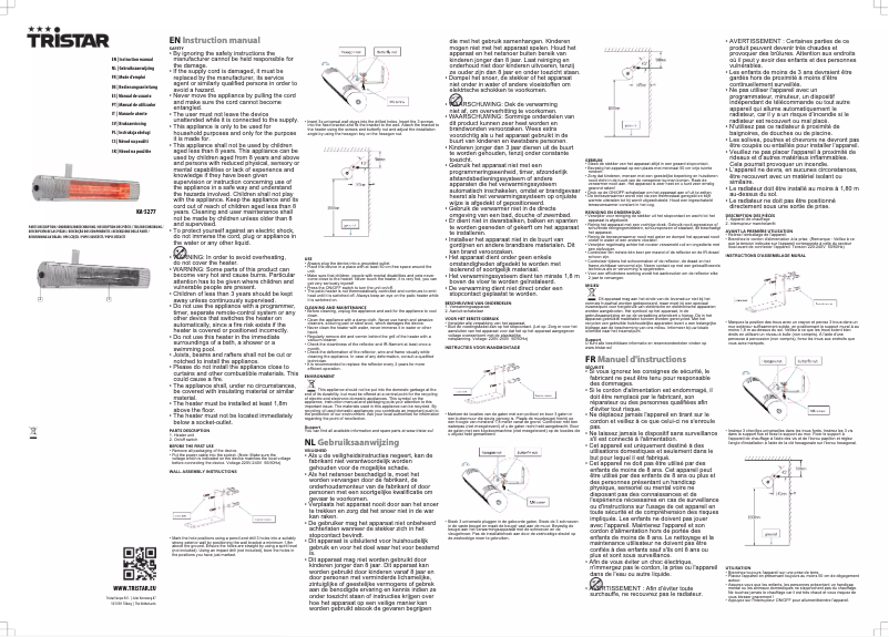 Image de la première page du manuel de l'appareil KA-5277