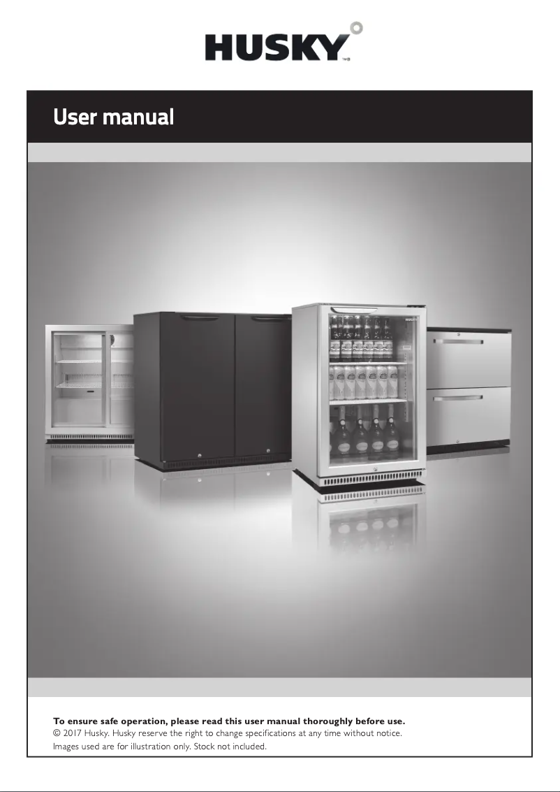 Page 1 de la notice Manuel utilisateur Husky HUS-C2-BLK-SD