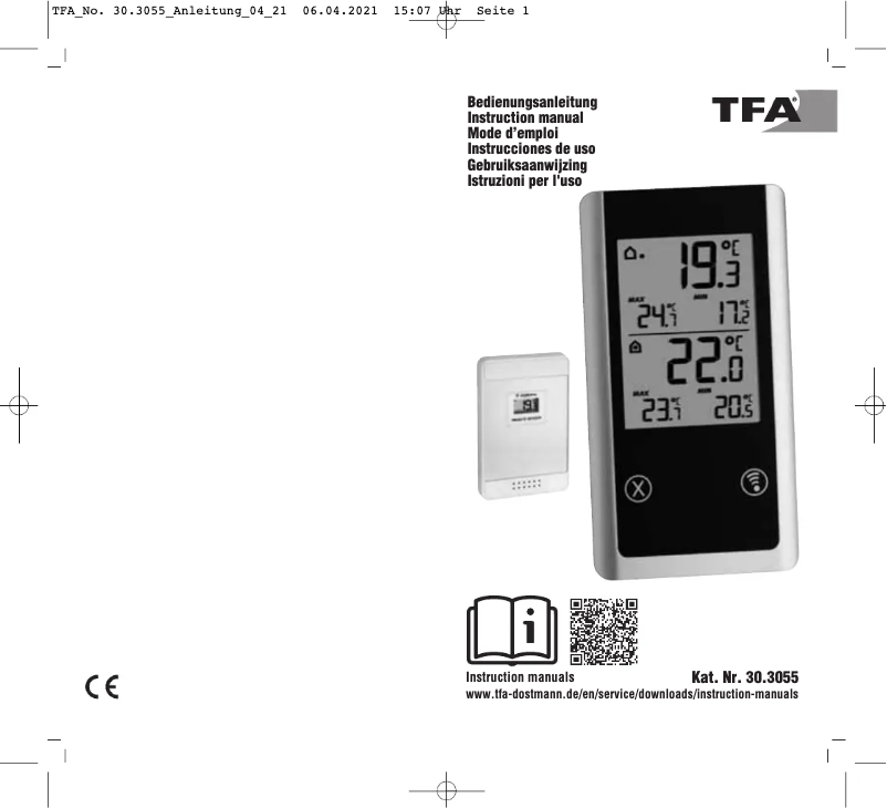 Image de la première page du manuel de l'appareil JOKER 30.3055.01