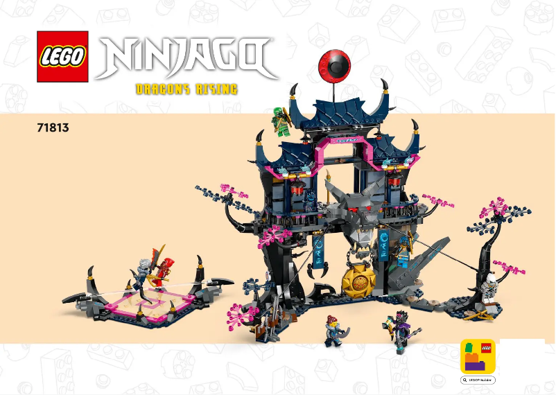 Page 1 of the manual User Manual Lego Ninjago 71813