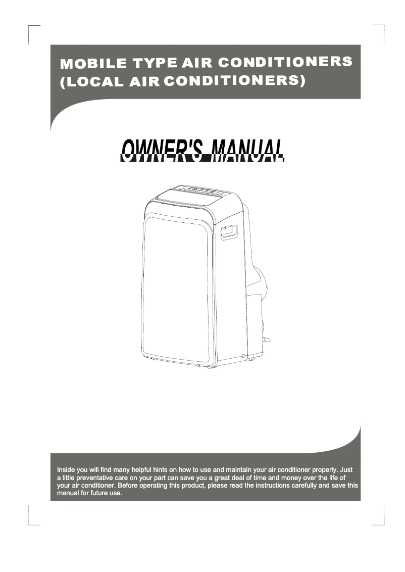 Image de la première page du manuel de l'appareil MPPD16CRN1