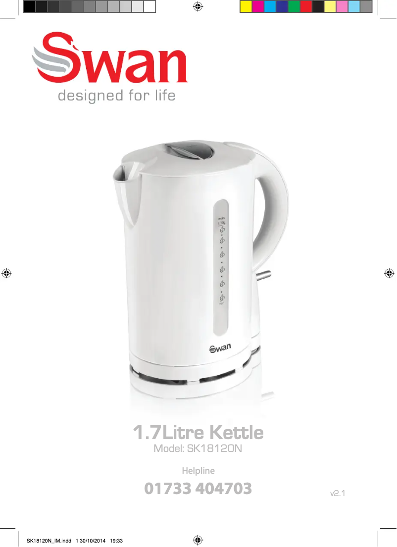 Page 1 de la notice Manuel utilisateur Swan SK18120