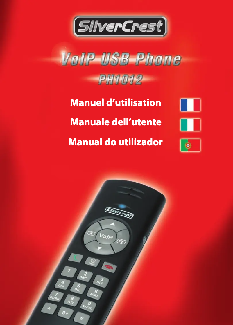 Page 1 of the manual User Manual SilverCrest PH-1012