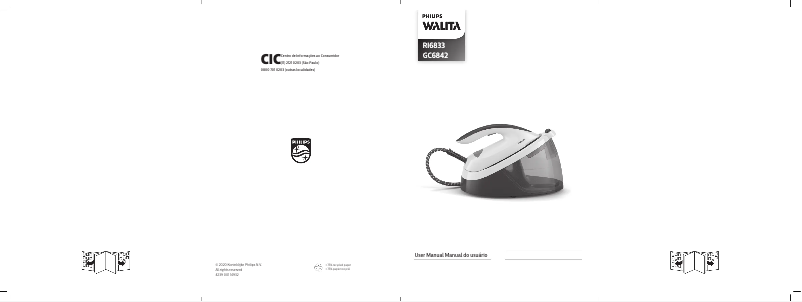 Página 1 del manual Manual de usuario Philips PerfectCare Compact Essential RI6833