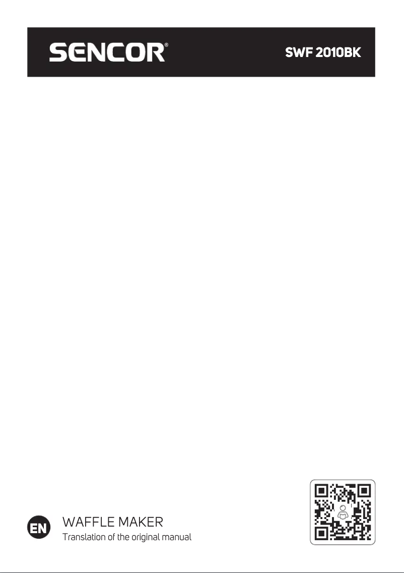 Page 1 de la notice Manuel utilisateur Sencor SWF 2010BK