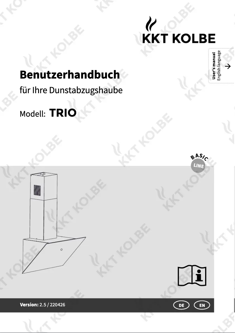 Image de la première page du manuel de l'appareil TRIO6014S