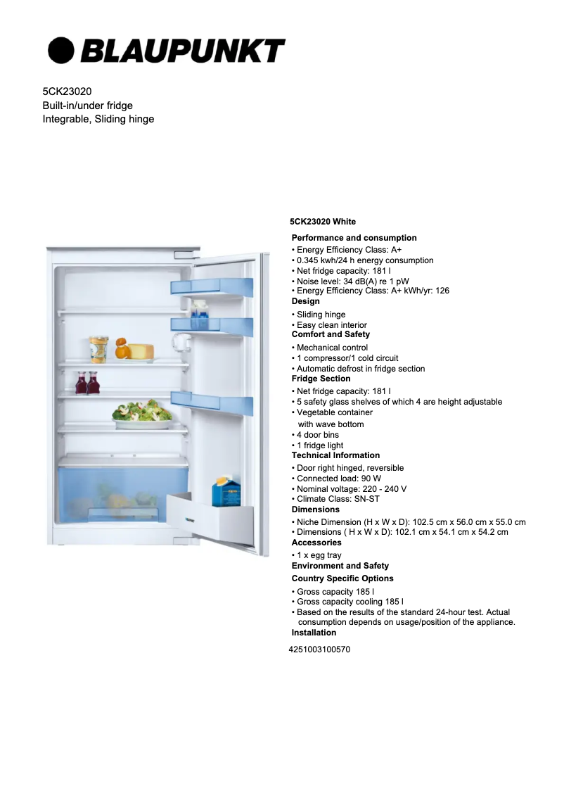 Image de la première page du manuel de l'appareil 5CK 23020