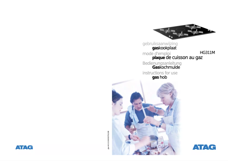 Page n°1 - Manuel utilisateur Atag HG311M