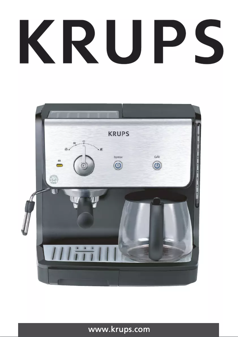 Page 1 de la notice Manuel utilisateur Krups XP2000