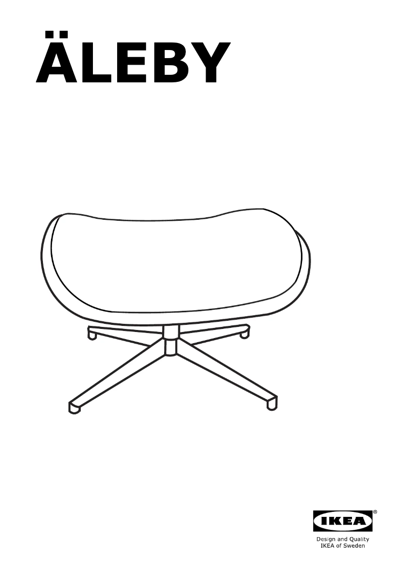 Image de la première page du manuel de l'appareil ÄLEBY 605.728.12